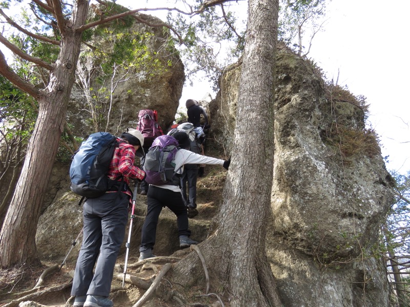 高宕山、山頂