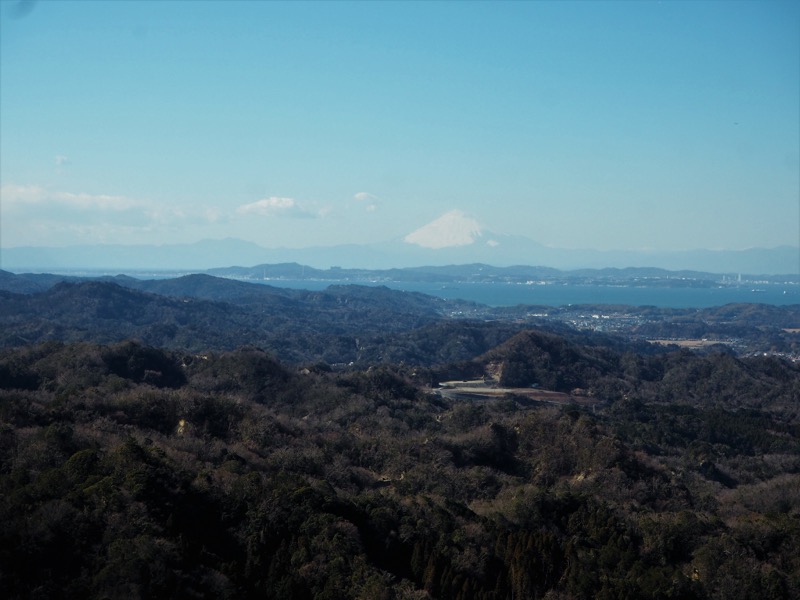 高宕山、山頂