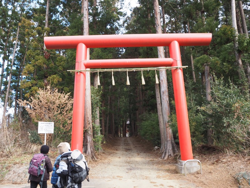 高宕山、三島神社→高宕山、三島神社