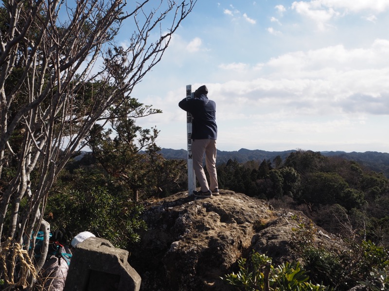 高宕山、山頂