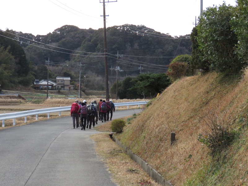 高宕山、三島神社→高宕山、怒田沢