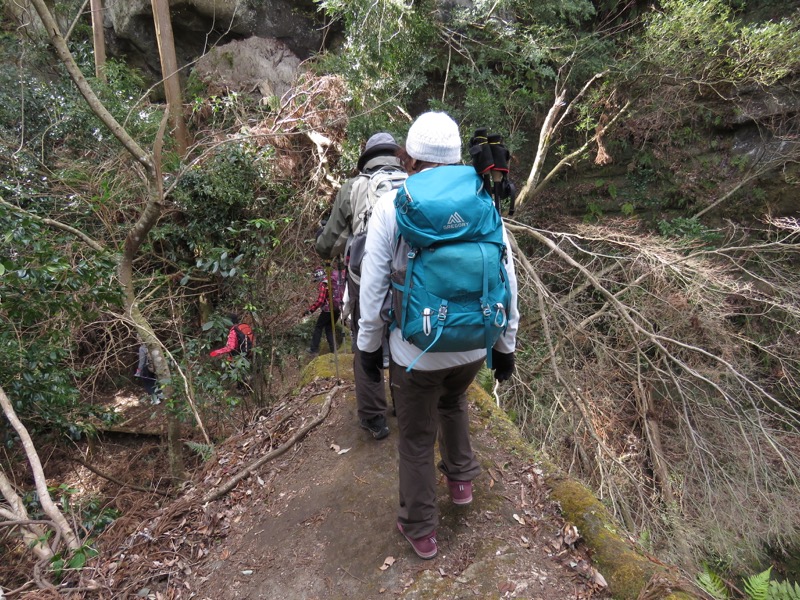 高宕山、高宕大滝→高宕山