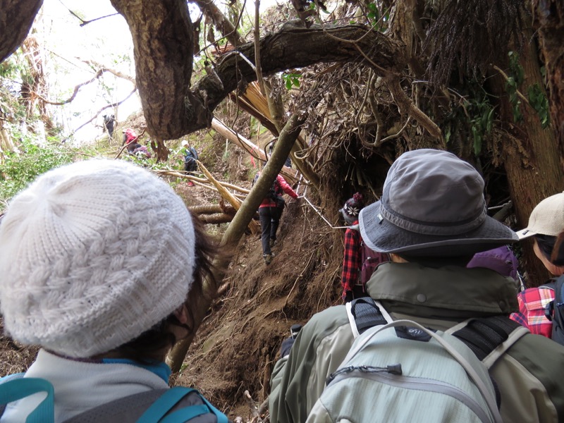 高宕山、高宕大滝→高宕山、崩落