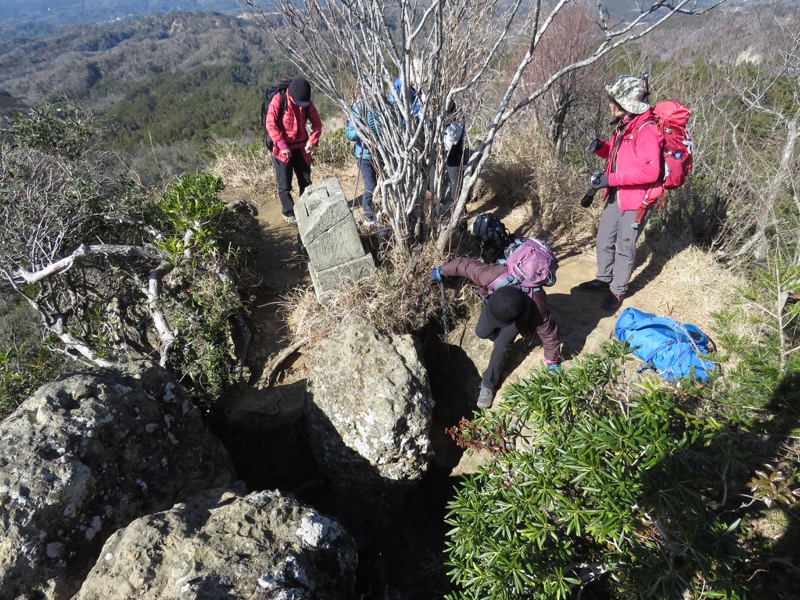 高宕山、山頂