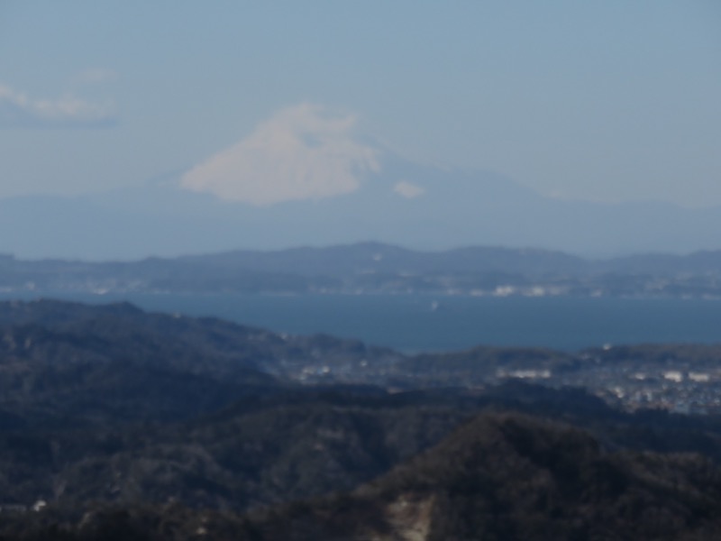 高宕山、山頂