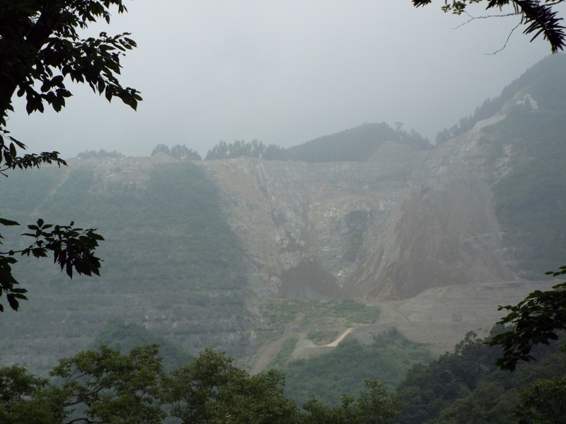 戸倉三山、山砂