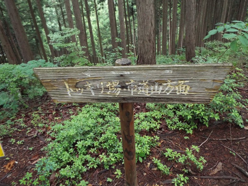 戸倉三山、入山峠