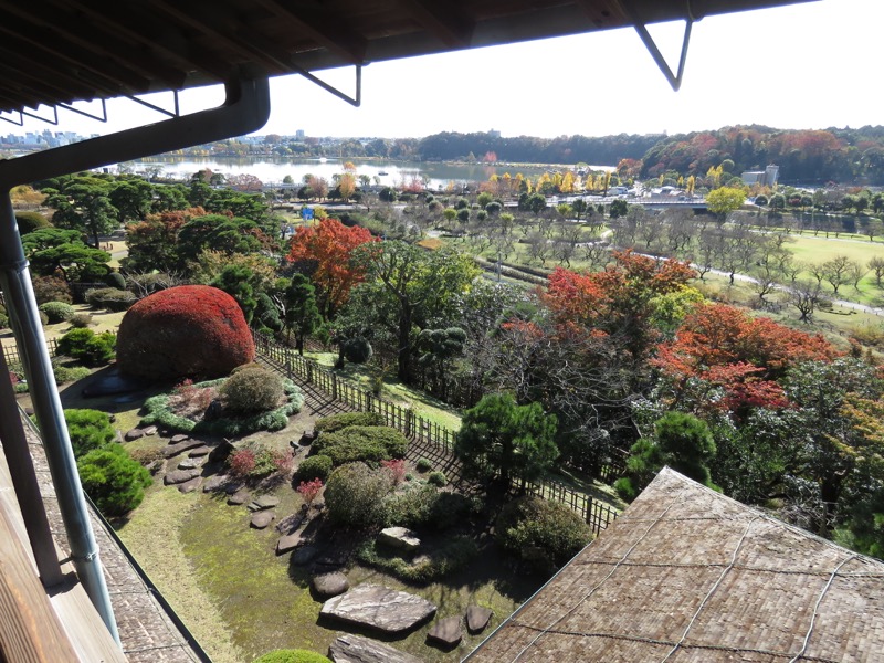 奥久慈・男体山から袋田の滝、水戸偕楽園、好文亭、楽寿楼、千波湖