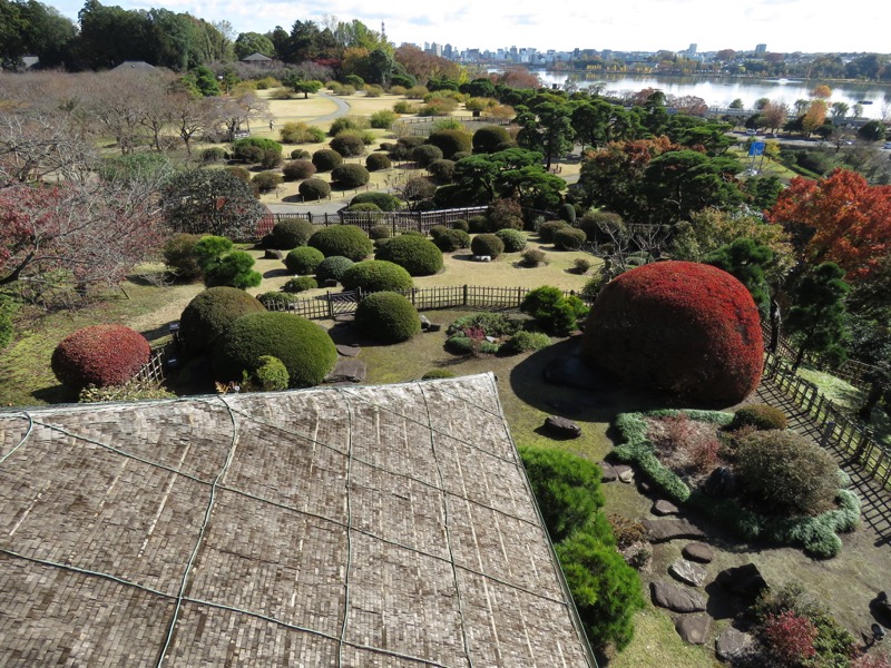 奥久慈・男体山から袋田の滝、水戸偕楽園、好文亭、楽寿楼、見晴広場