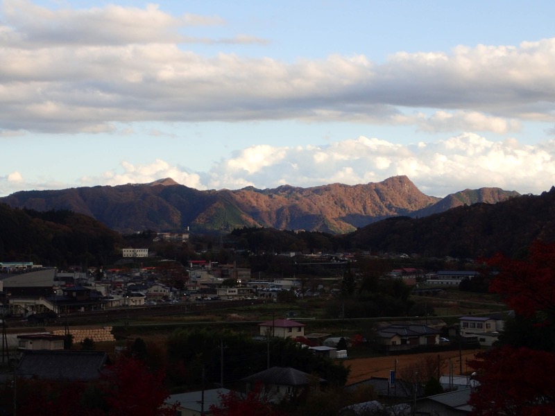 奥久慈・男体山から袋田の滝、常陸大子、もみじ寺、永源寺、奥久慈・男体山遠望