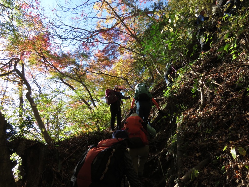 奥久慈・男体山から袋田の滝、奥久慈・男体山、大円地登山口〜山頂