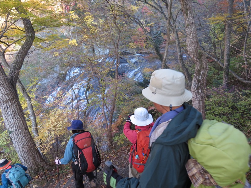 奥久慈・男体山から袋田の滝