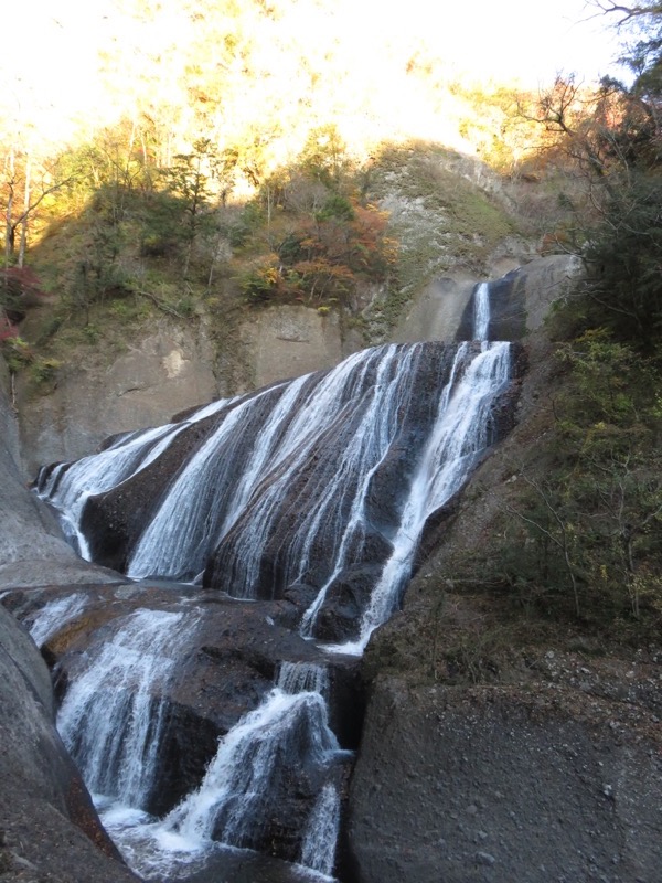 奥久慈・男体山から袋田の滝、袋田の滝