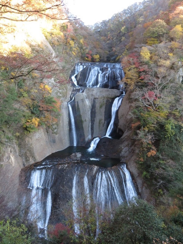 奥久慈・男体山から袋田の滝、袋田の滝