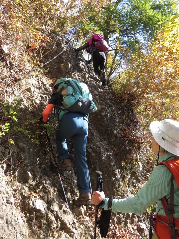 奥久慈・男体山から袋田の滝、奥久慈・男体山、大円地登山口〜山頂、登り方