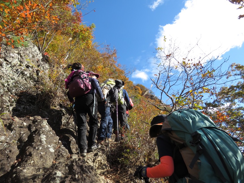 奥久慈・男体山から袋田の滝、奥久慈・男体山、大円地登山口〜山頂、登り方