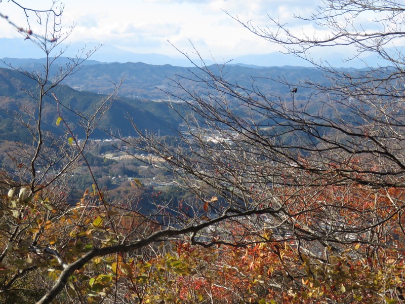 奥久慈・男体山から袋田の滝、男体山山頂〜袋田の滝