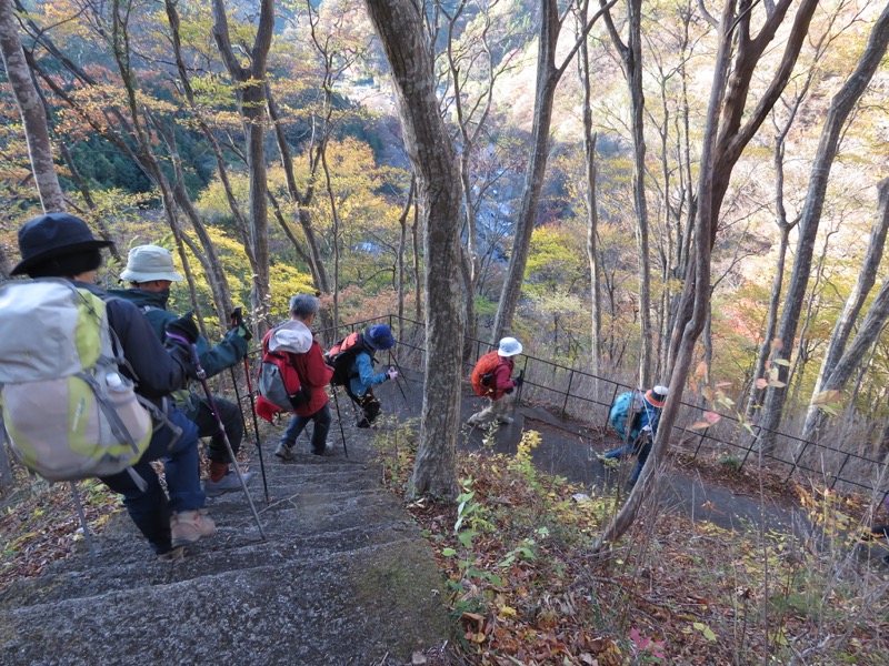 奥久慈・男体山から袋田の滝