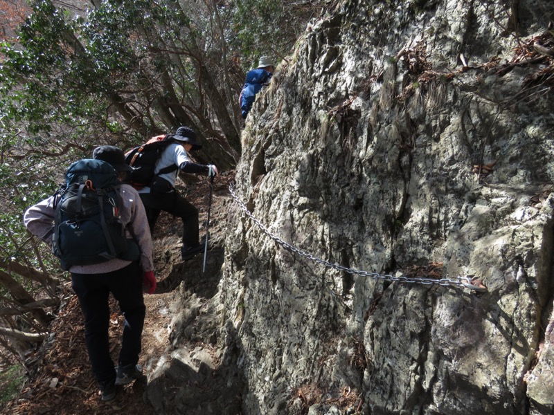 大岳山、馬頭刈尾根