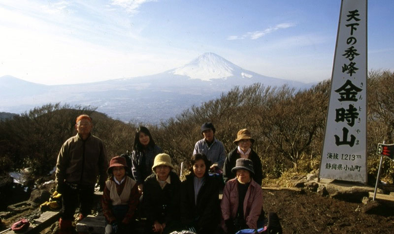 金時山