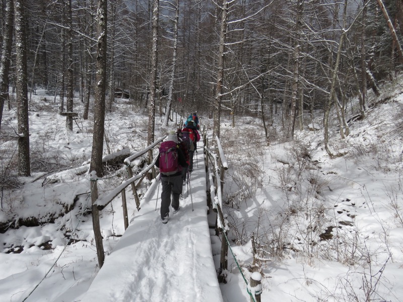 守屋山,登山