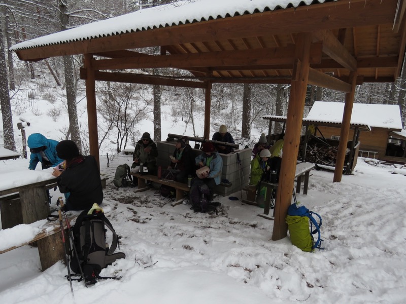 守屋山,登山