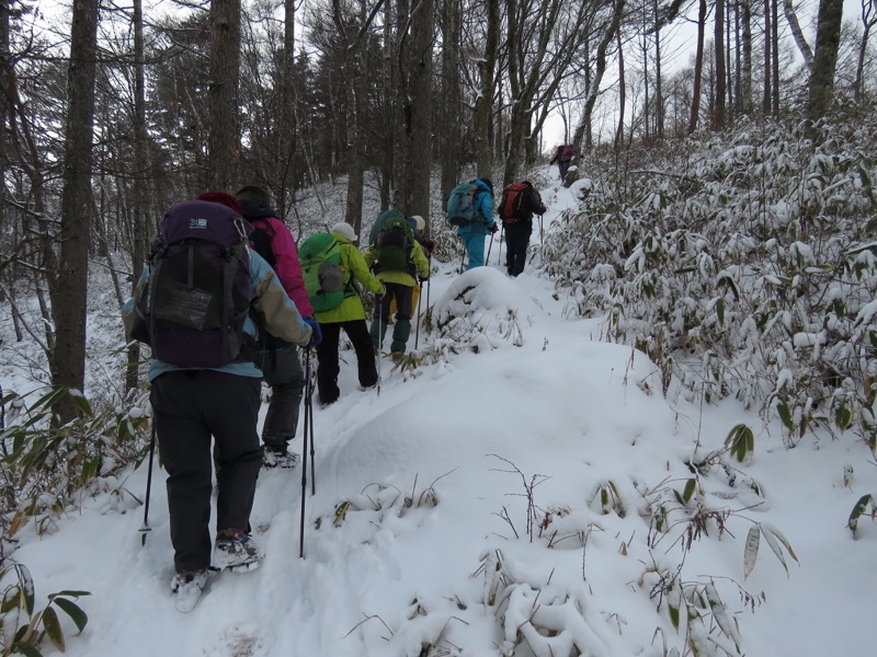 守屋山,登山