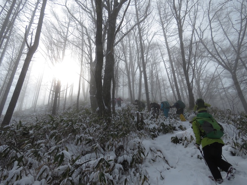 守屋山,登山