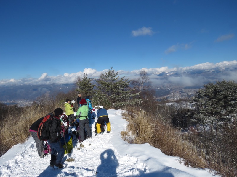 守屋山,登山