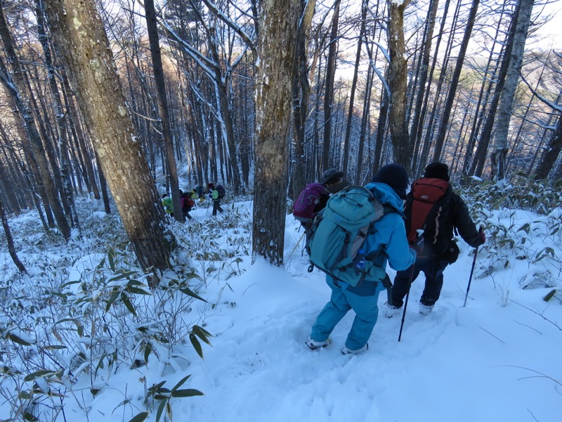 守屋山,登山