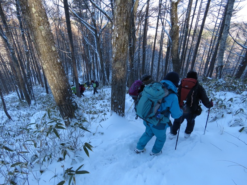 守屋山,登山