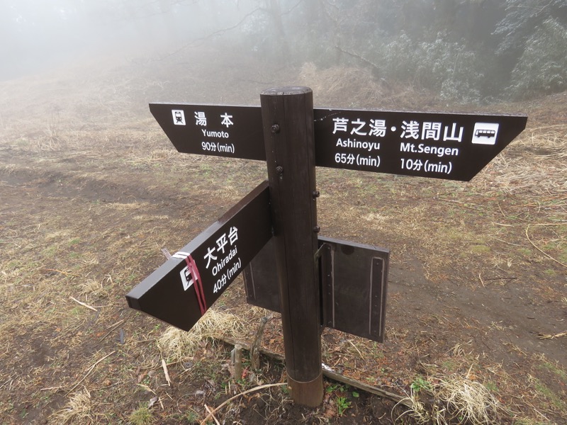 箱根,浅間山,登山