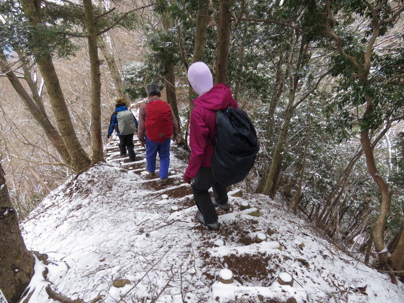 大山・三峰山登山