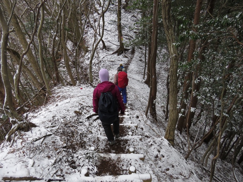 大山・三峰山登山
