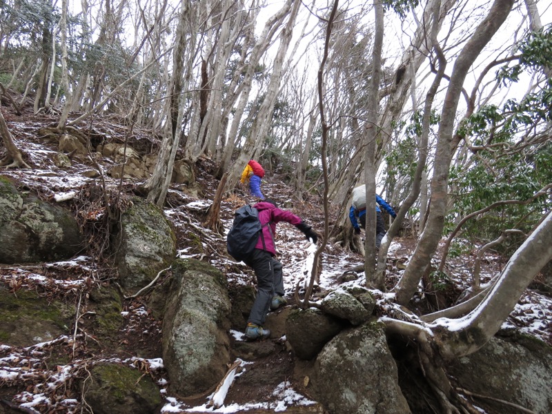 大山・三峰山登山