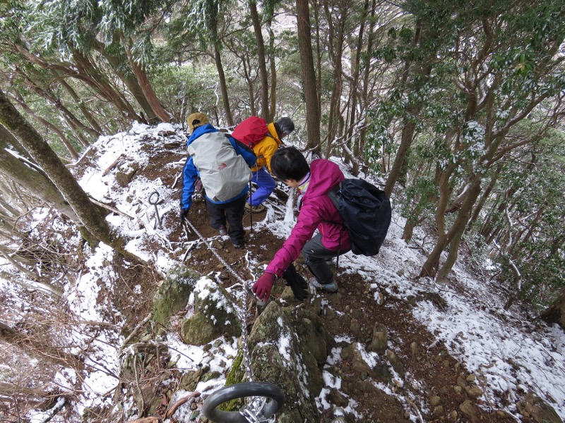 大山・三峰山登山