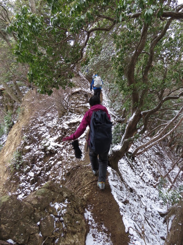 大山・三峰山登山