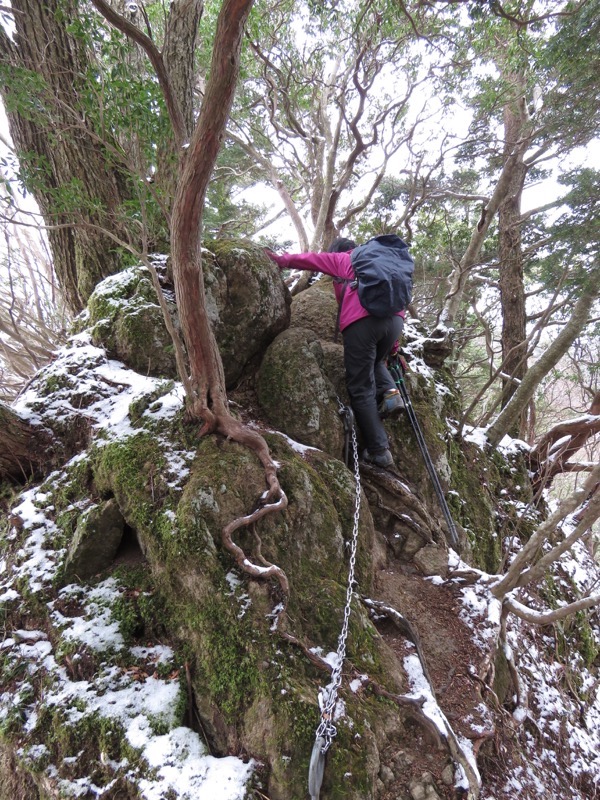 大山・三峰山登山