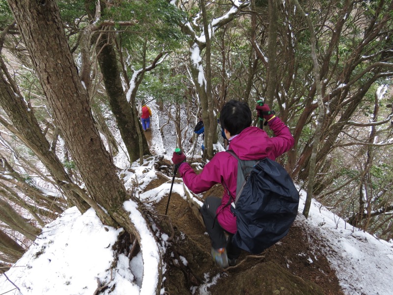大山・三峰山登山