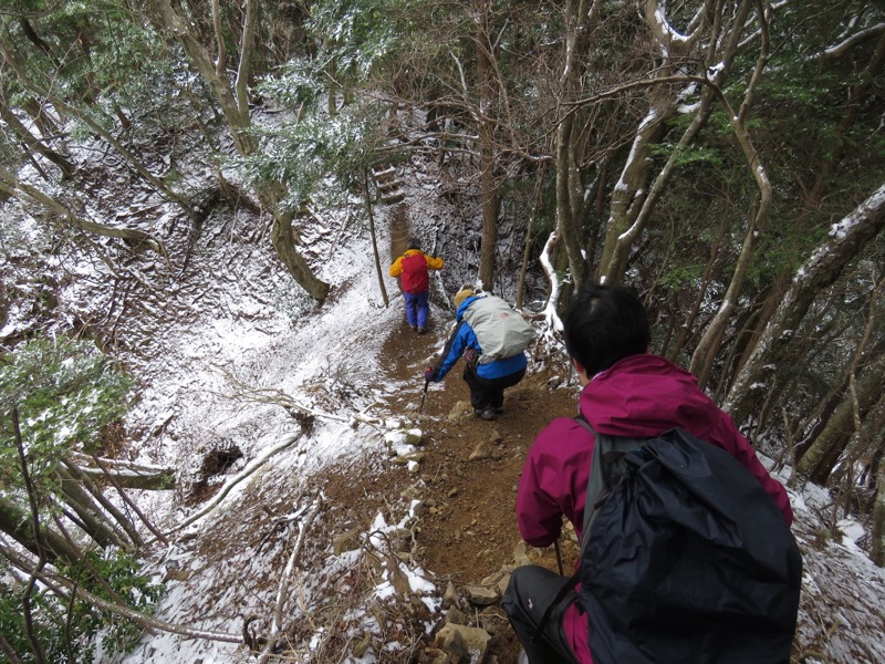 大山・三峰山登山