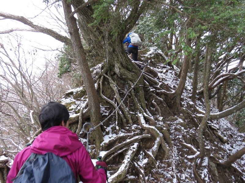 大山・三峰山登山