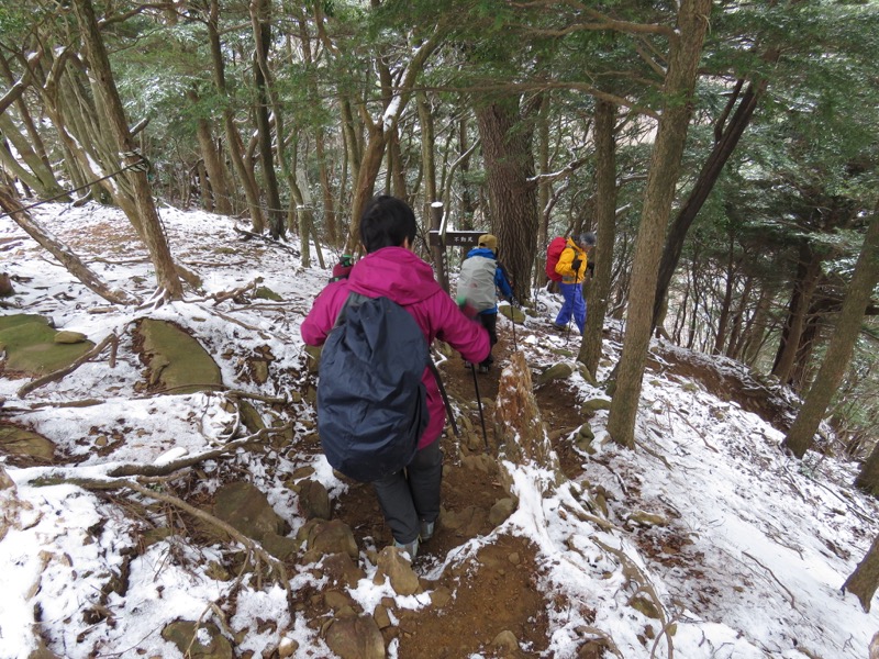 大山・三峰山登山