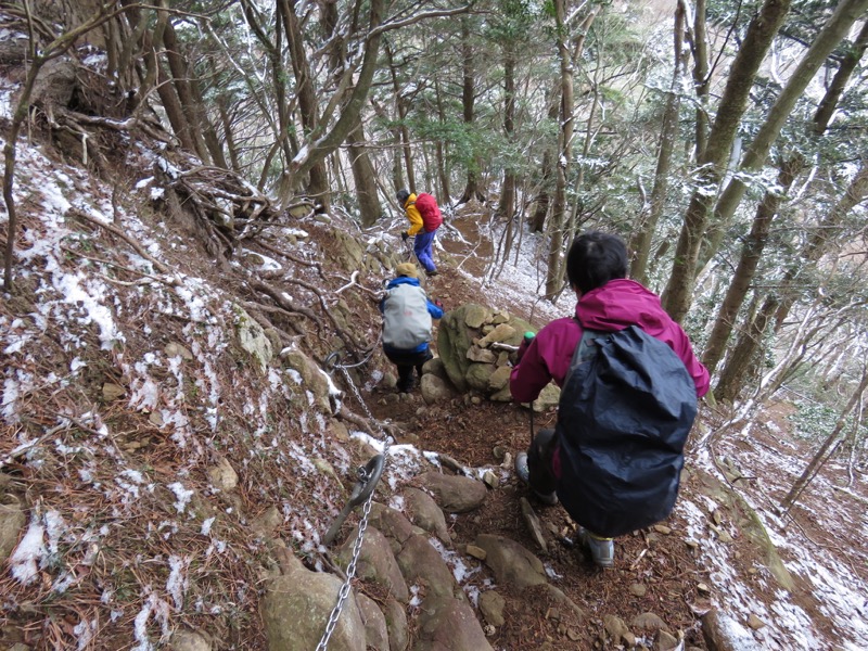 大山・三峰山登山