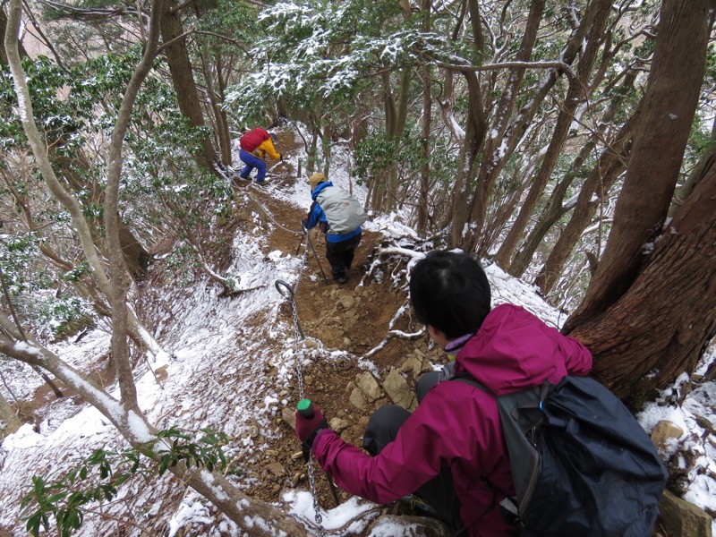 大山・三峰山登山