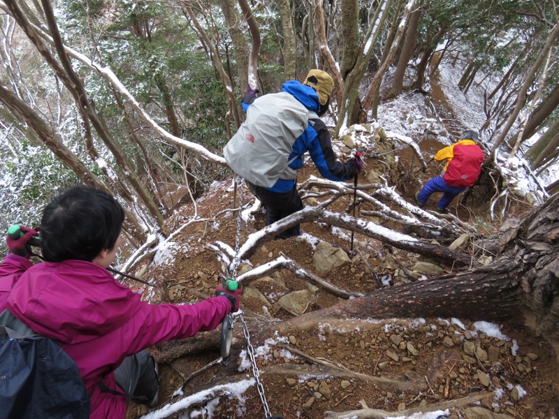大山・三峰山登山