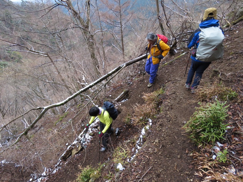 大山・三峰山登山