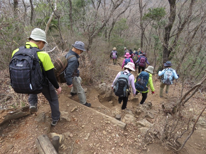 三毳山登山