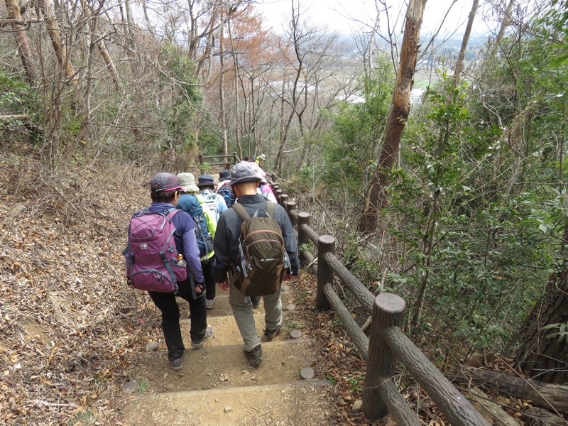 三毳山登山