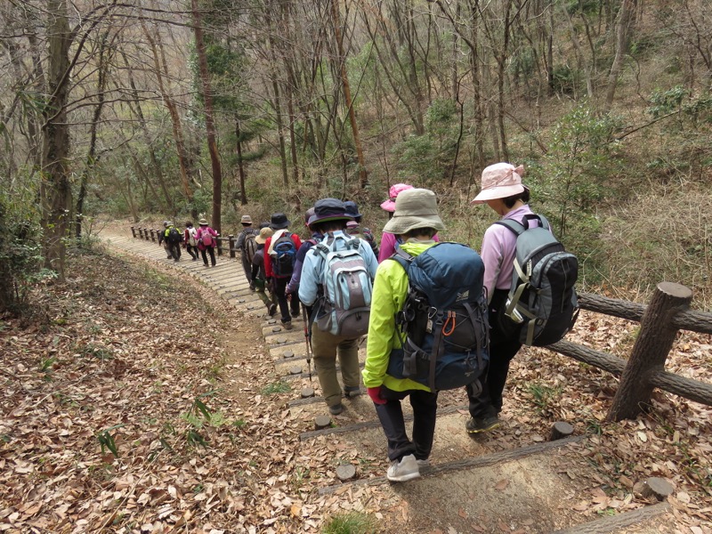 三毳山登山