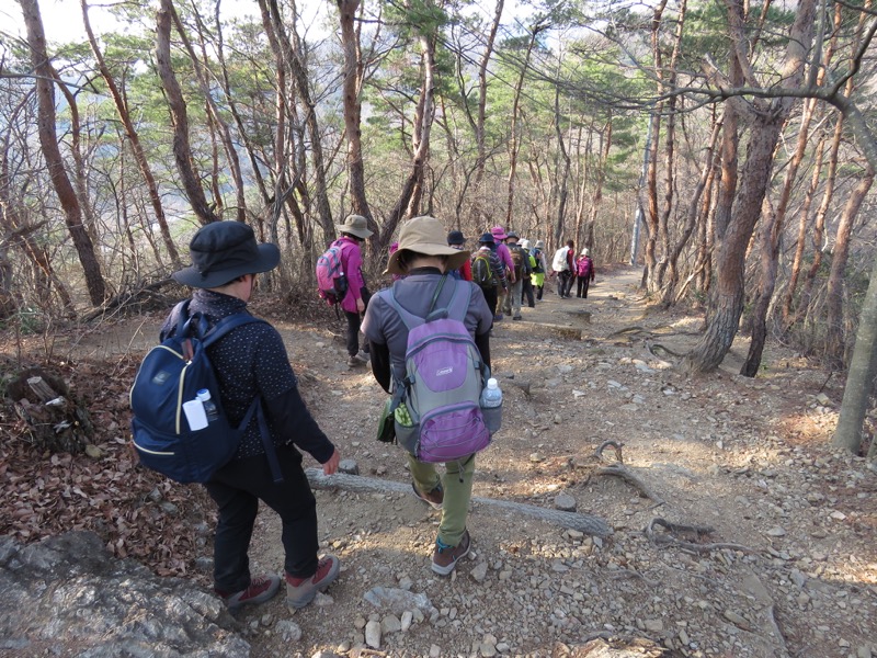 三毳山登山